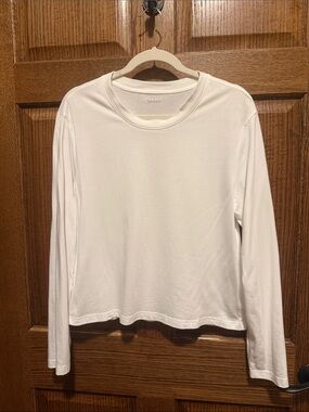 Quince Long Sleeve Crewneck Tee Large